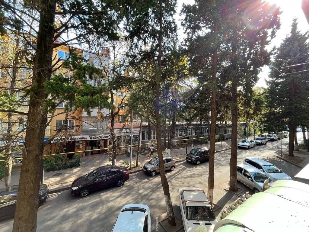 Трехкомнатная квартира в центре города с видом на город