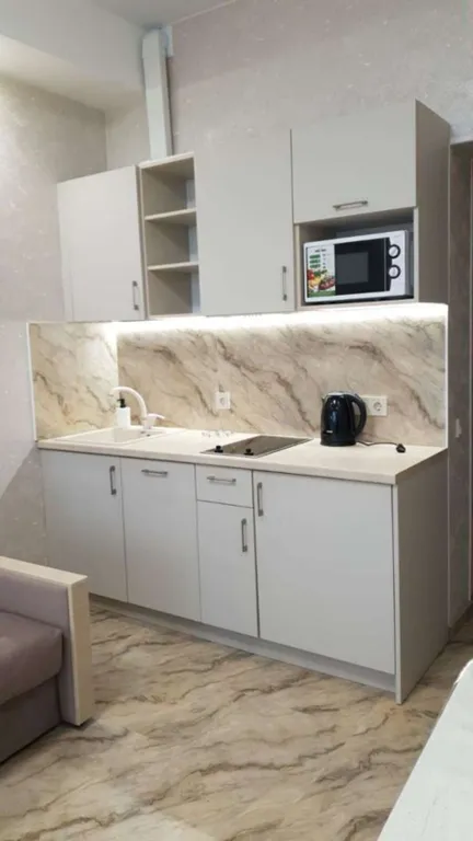 Квартира Квартира Апартaмeнты Aкваделюкс с душeвным видoм нa мope — Севастополь