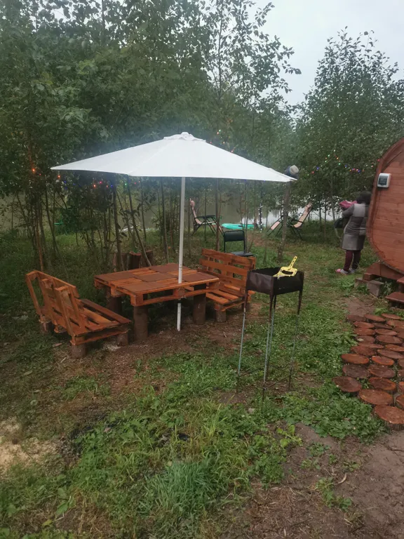 Коттедж Коттедж Глэмпинг на берегу водохранилища — Шаховская