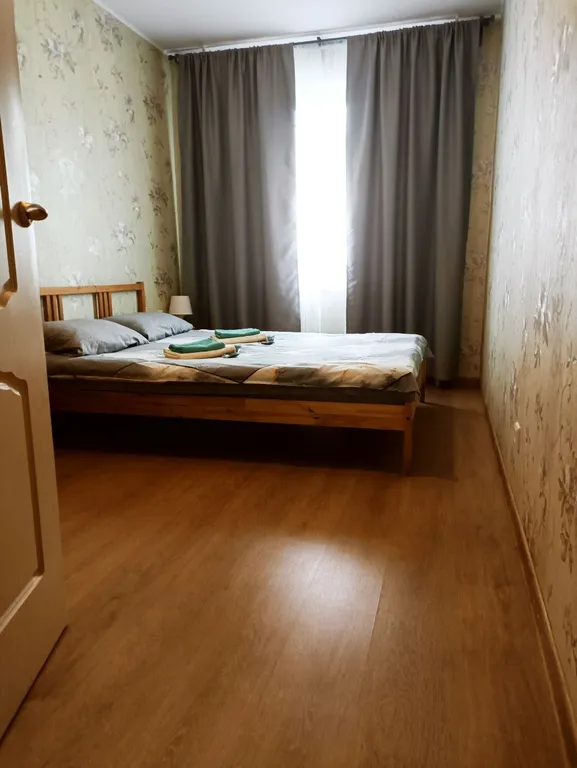 Двухкомнатная квартира с красивым видом на город