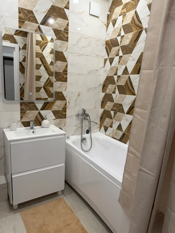 Современная студия в новом спальном районе