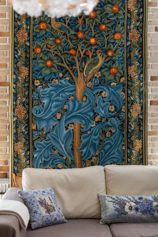 Семейные апартаменты "Гобелен" с балконом | 5 гостей, 3 спальные зоны