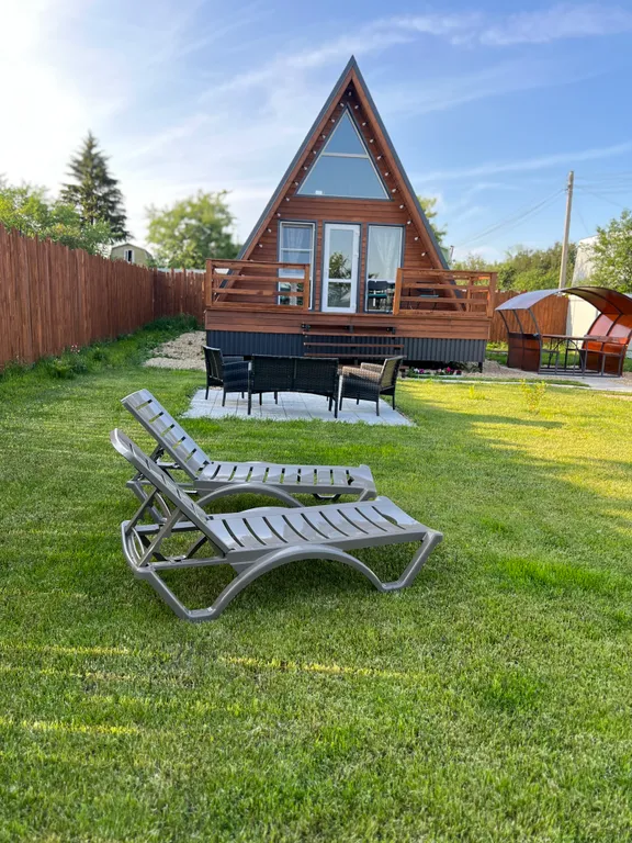 Коттедж Коттедж Новый уютный А-фрейм в черте города — Казань