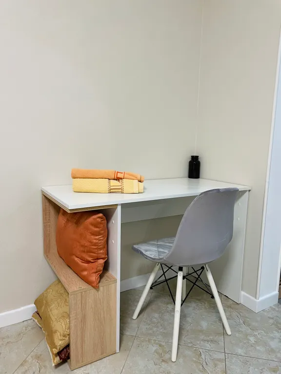 Квартира Уютная большая квартира-студия с ванной и балконом — Сапроново