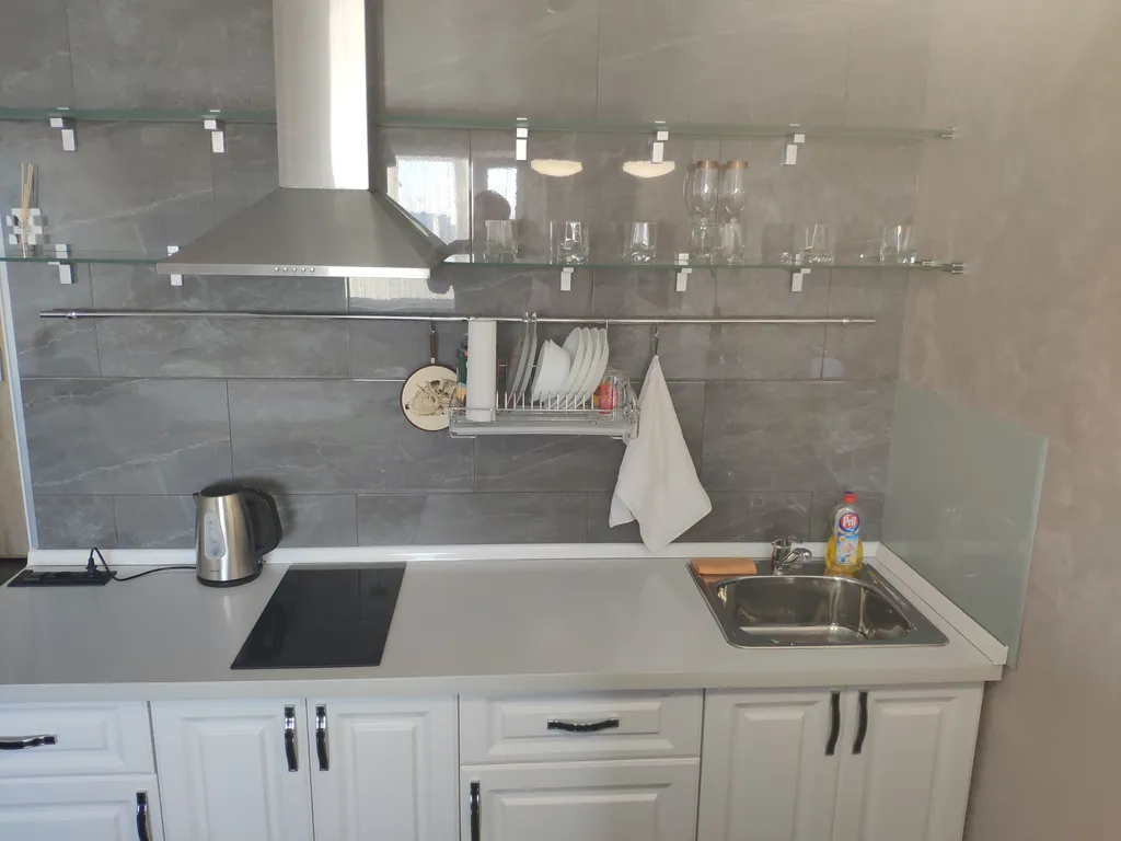 Современная квартира с красивым видом на город