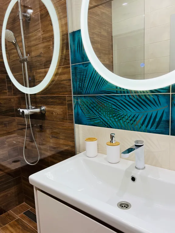 Квартира в скандинавском стиле с видом на горы