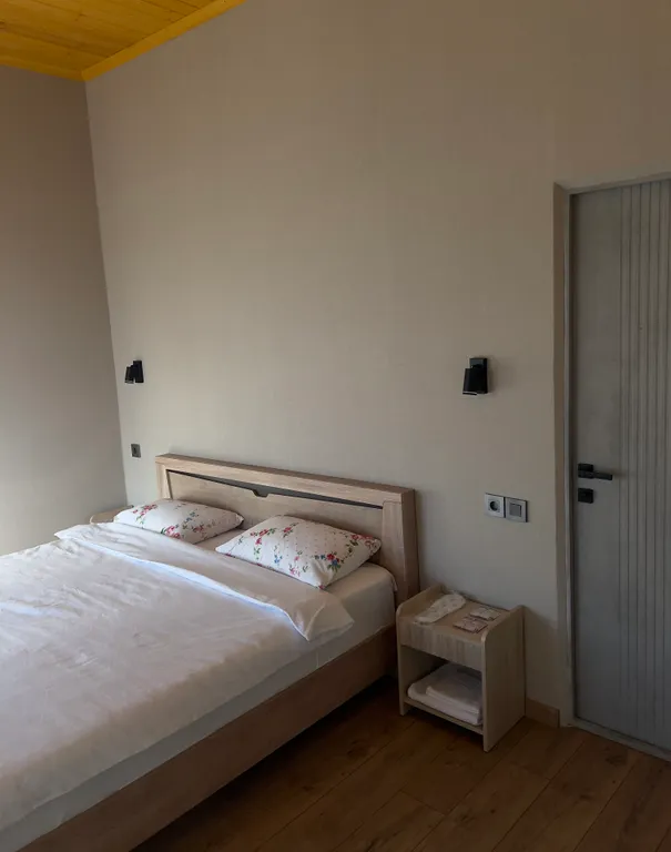 Двухместный улучшенный номер с панорамными окнами и видом на горы