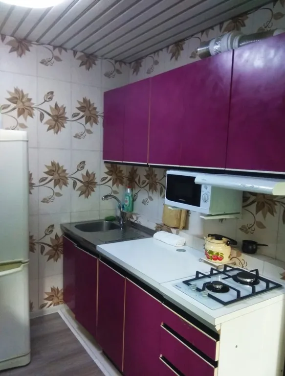 Квартира под члюч !; с дополнительным спальным местом на балконе !