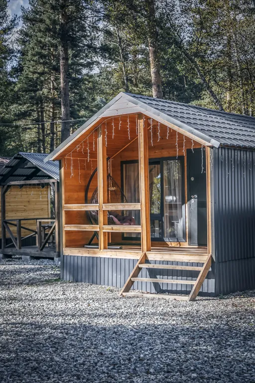 Коттедж Коттедж с видом на лес — Архыз