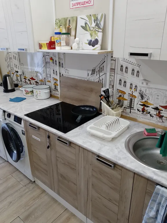 Апартаменты с общим санузлом и общей кухней