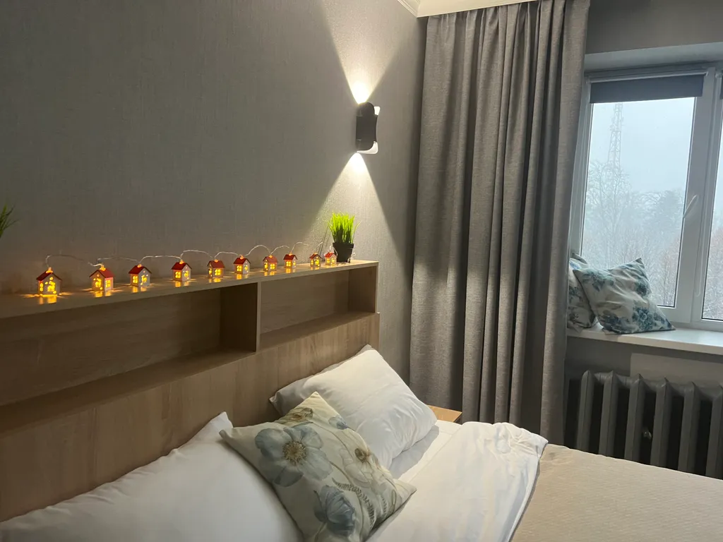 Квартира в центре с красивым видом на Атажукинский парк и горы