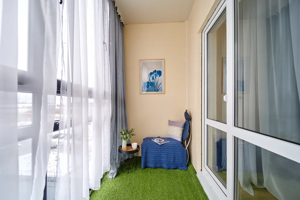 Студия с гамаком