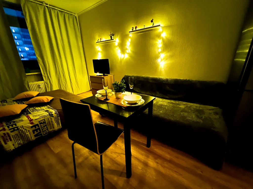 Безумно уютная квартира в огоньках