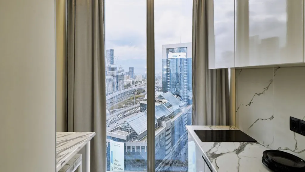 Квартира Квартира Уютный апартамент с видом на город 19 — Москва