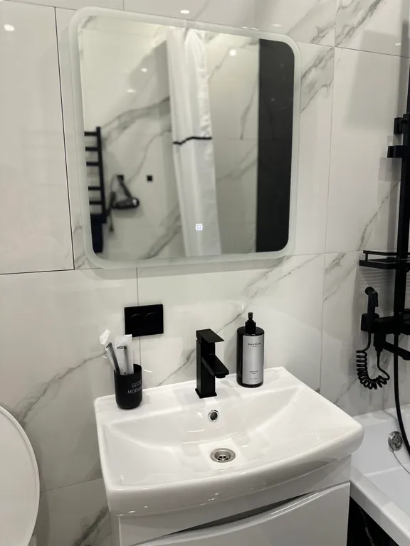 Апартамент с дизайнерским ремонтом в ЖК Притяжение