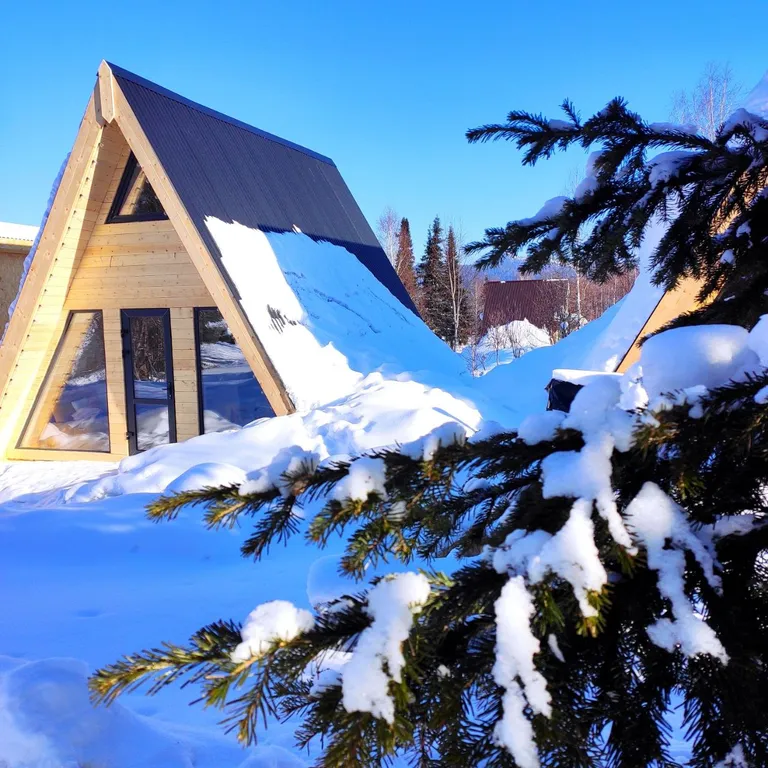Коттедж Дом Сканди с видом на гору — Шерегеш