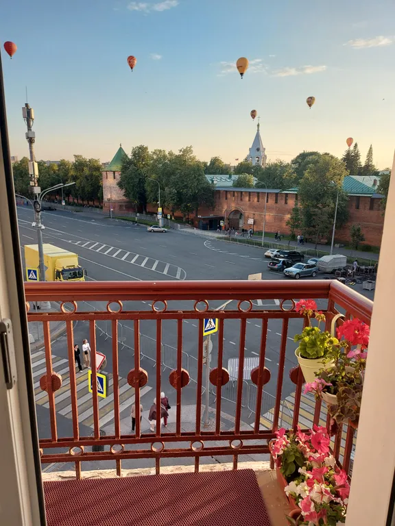 Уютная квартира на главной площади у Кремля — аренда посуточно в Нижний Новгород