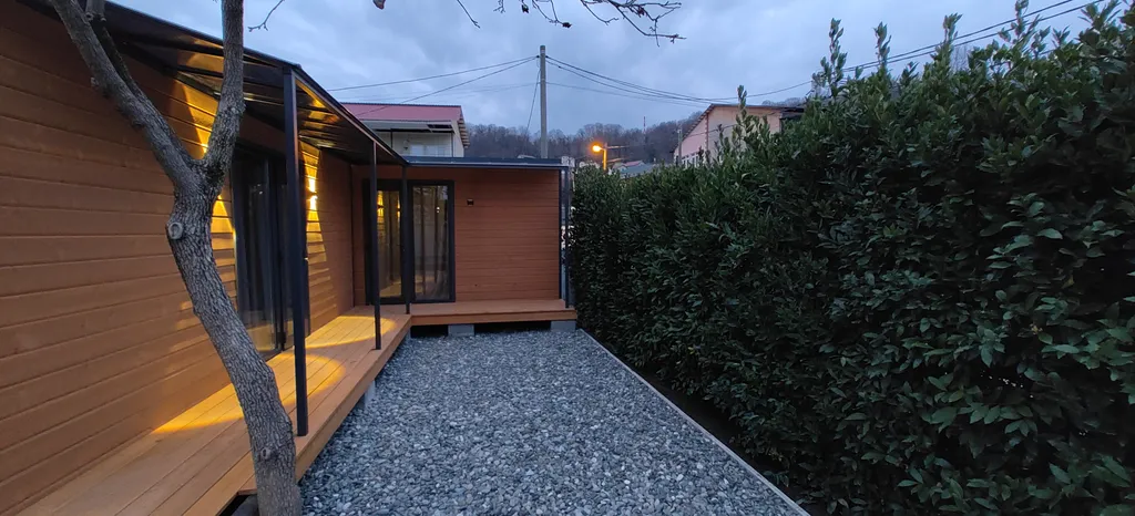 Домик в стиле лофт