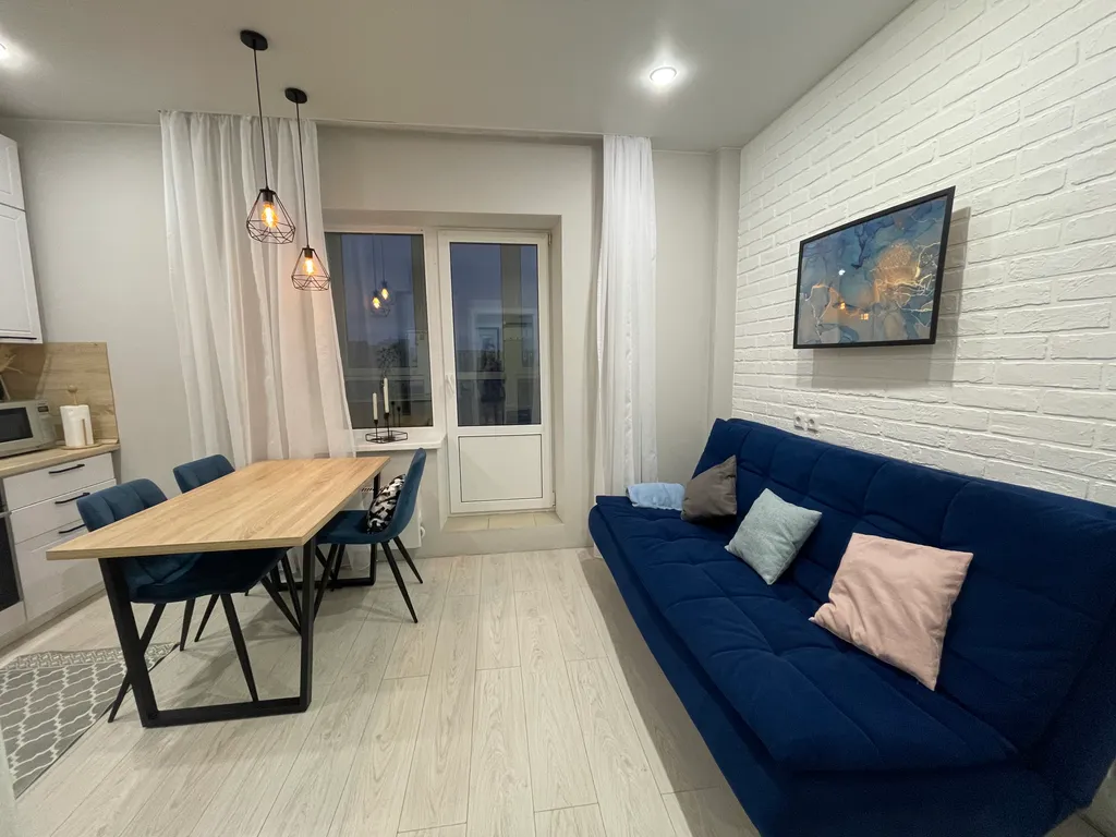 Просторная однокомнатная квартира рядом с Аквапарком