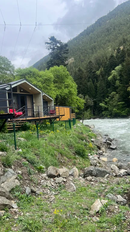 Коттедж с видом на реку