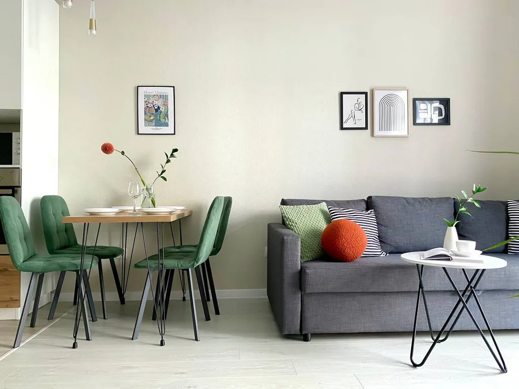 Евродвушка со своей террасой и высокими потолками