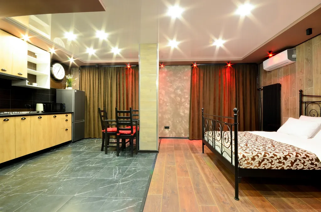 Уютная студия у Волжской набережной в новом доме