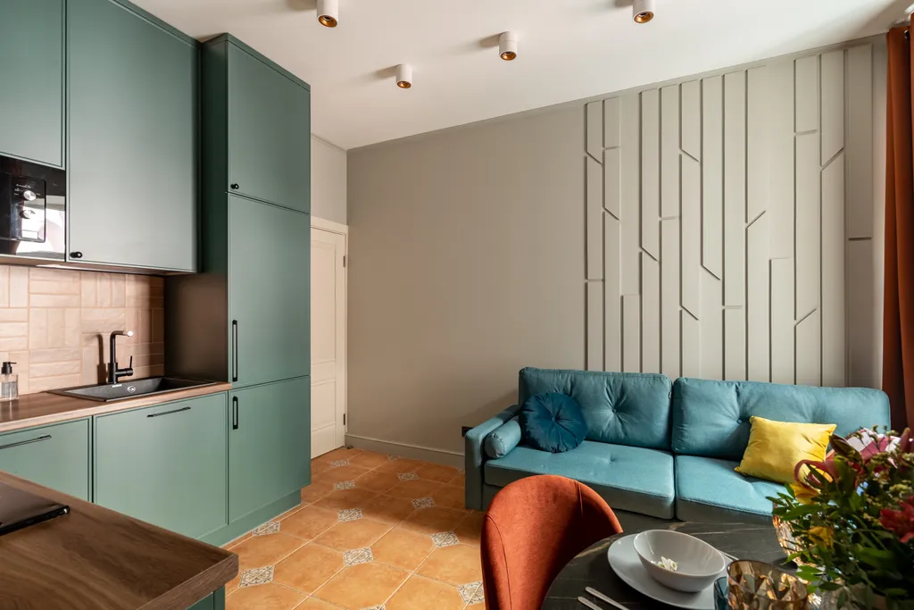 Квартира Дизайнерская квартира с камином у Невского проспекта — Санкт-Петербург