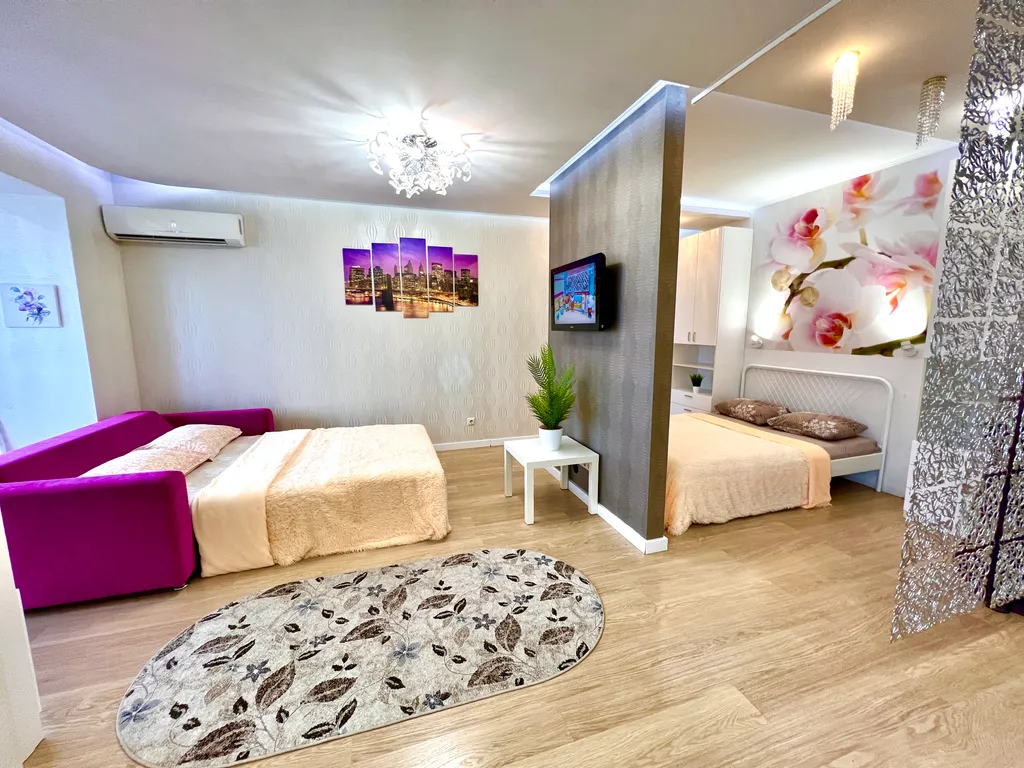 Квартира Квартира Стильная шикарная студия рядом с МТЛ-ареной — Самара