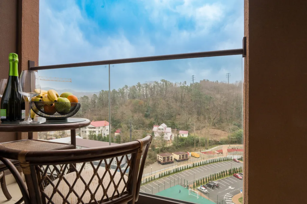 Уютная квартира с видом на горы