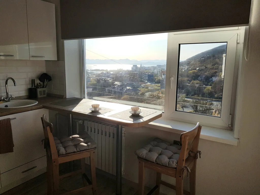 Квартира в центре с видом на море и горы