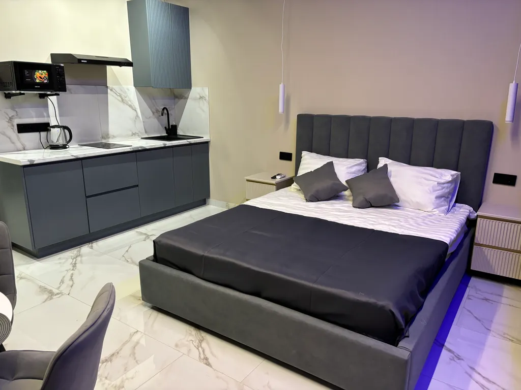 Квартира Квартира Уютная студия на Западном Обходе — Краснодар