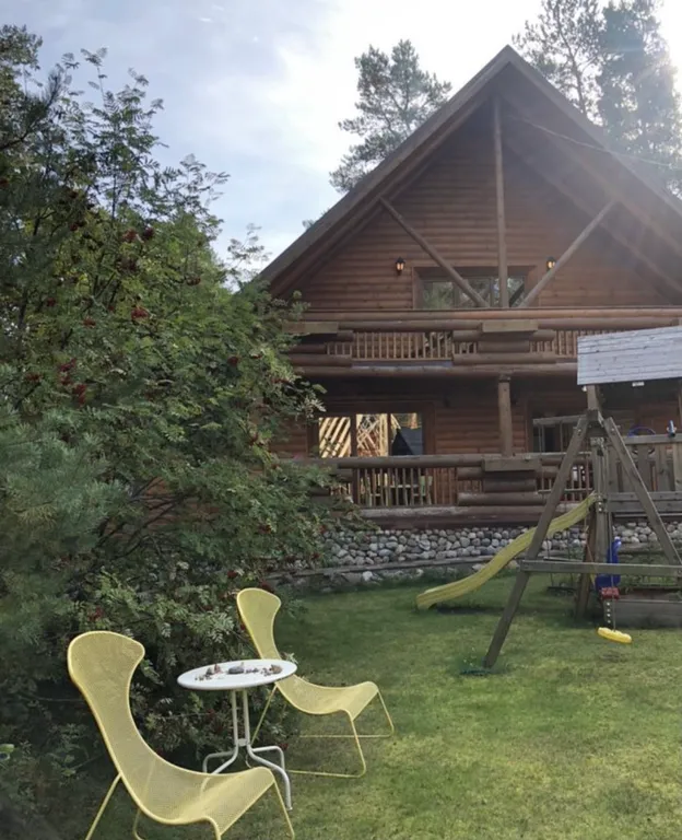 Коттедж Дом для отдыха в живописном месте — Луга