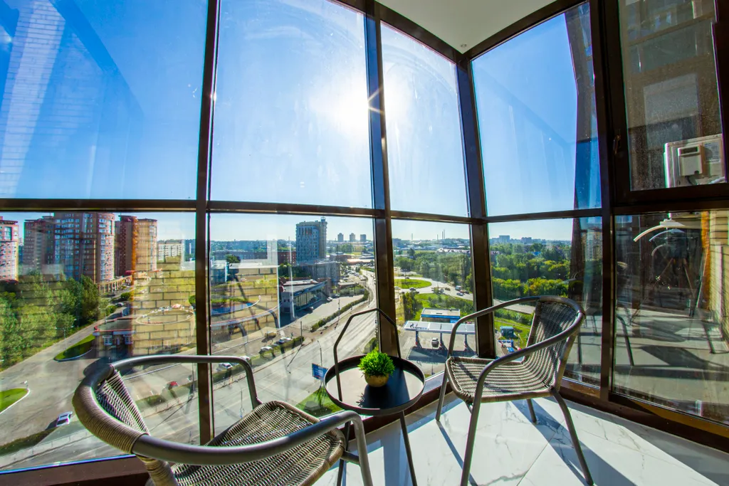 Студия с шикарным видом