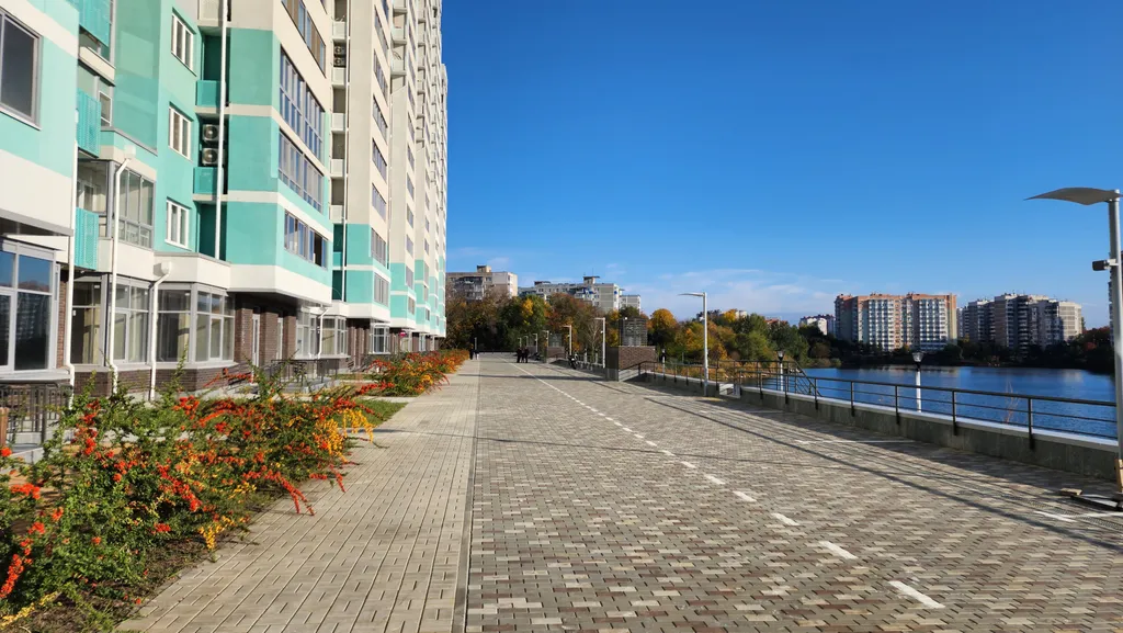 Квартира Дизайнерские апартаменты с видом на озеро. — Краснодар