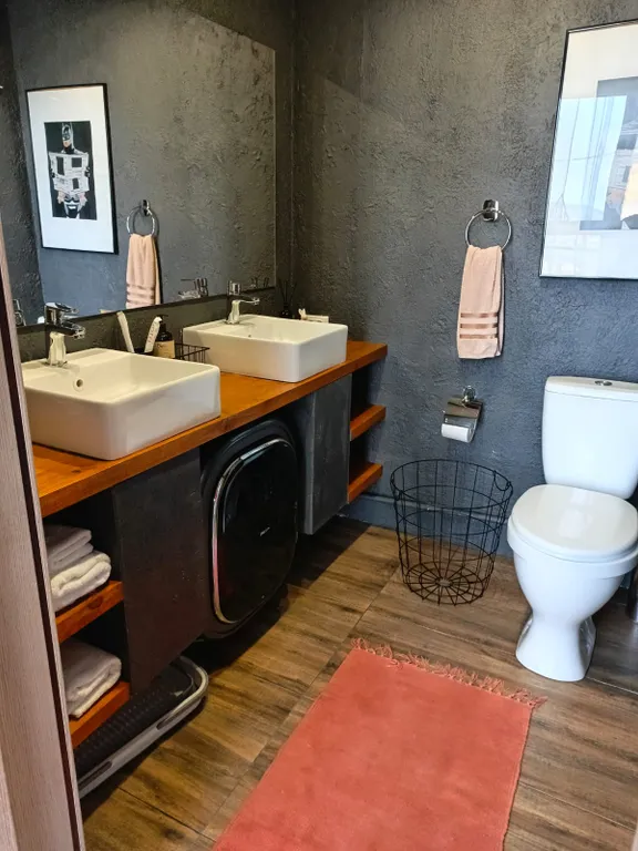 Коттедж Дом студия в панорамными окнами в Rabbit hole — Шерегеш