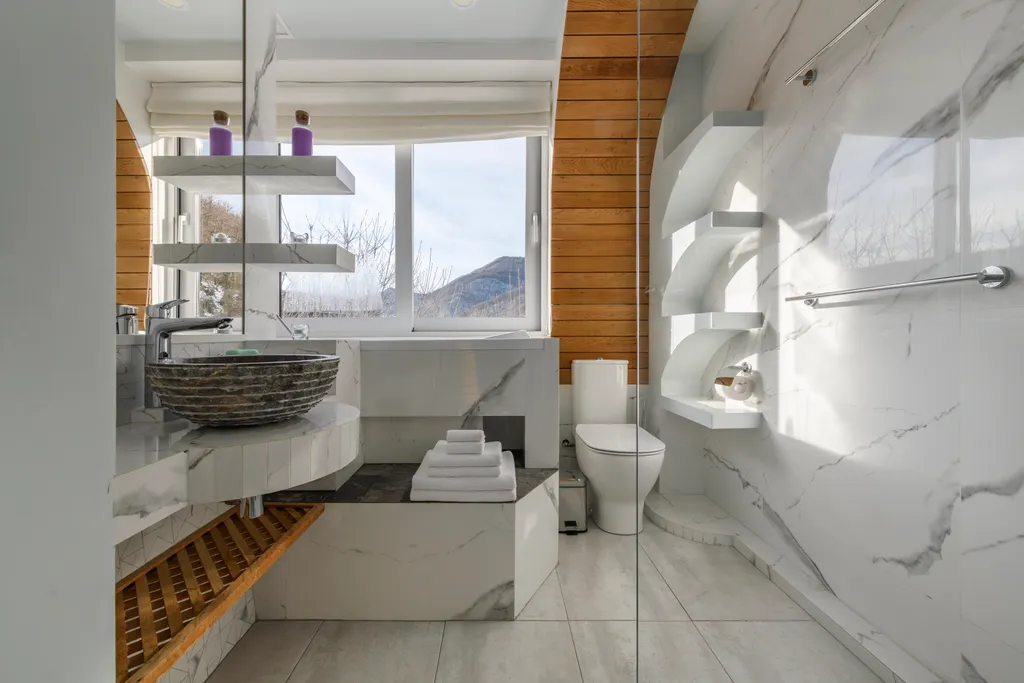 Дизайн-студия Лайт Люкс. Горная панорама из окна