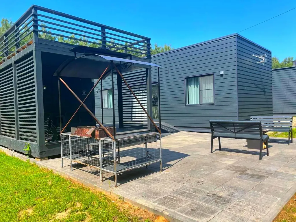 Коттедж Домик с индивидуальной баней на берегу Можайского водохранилища — Можайск