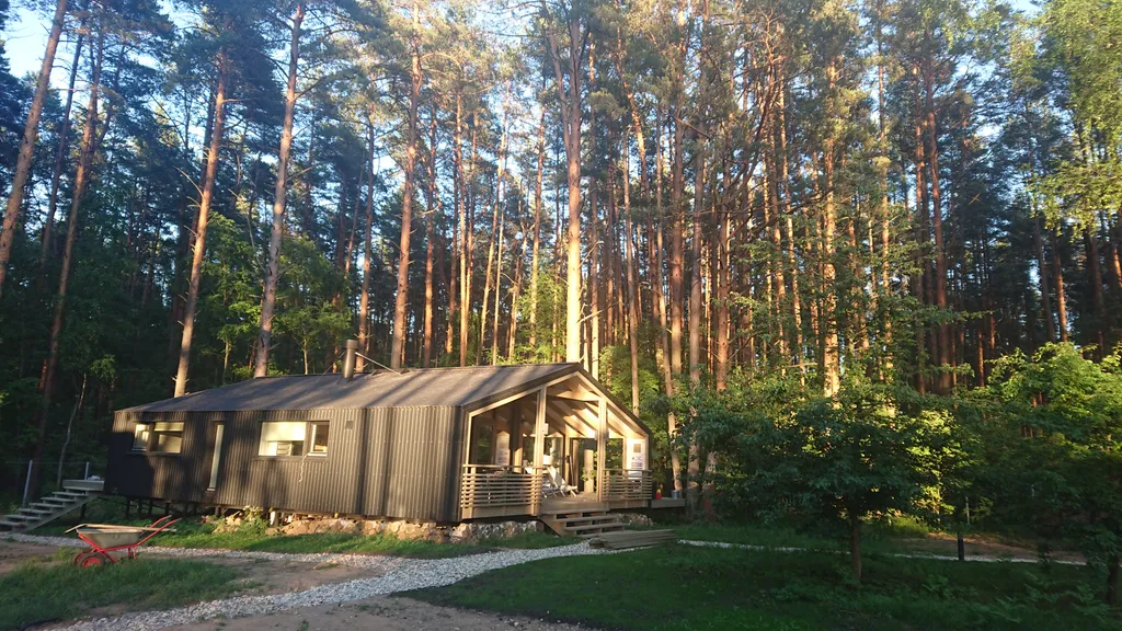 Уютный домик в сосновом бору