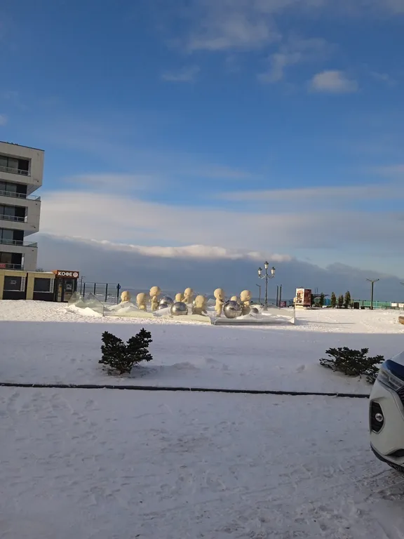 Уютная евродвушка в 7 минутах от западного пляжа в ЖК Летний