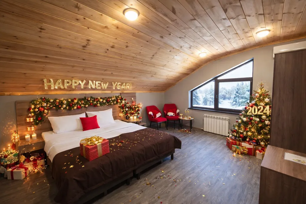 Уютный двухместный номер стандарт с одной или 2 раздельными кроватями