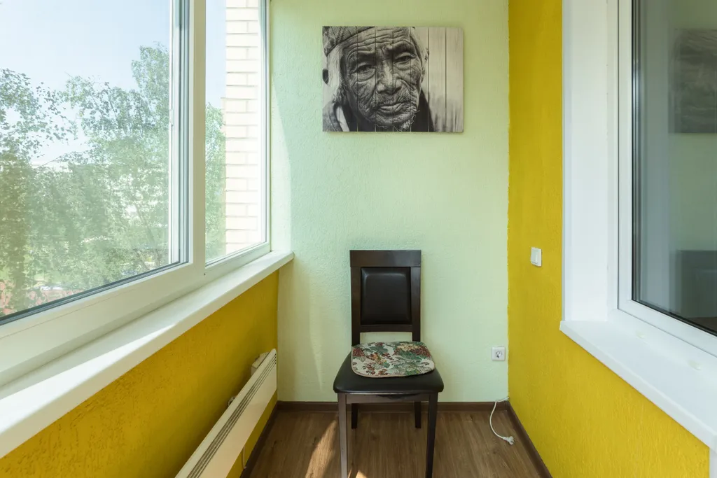 Яркая квартира недалеко от центра