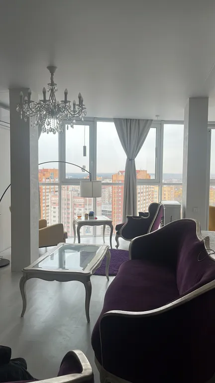 Чудесная квартира с панорамным видом на город