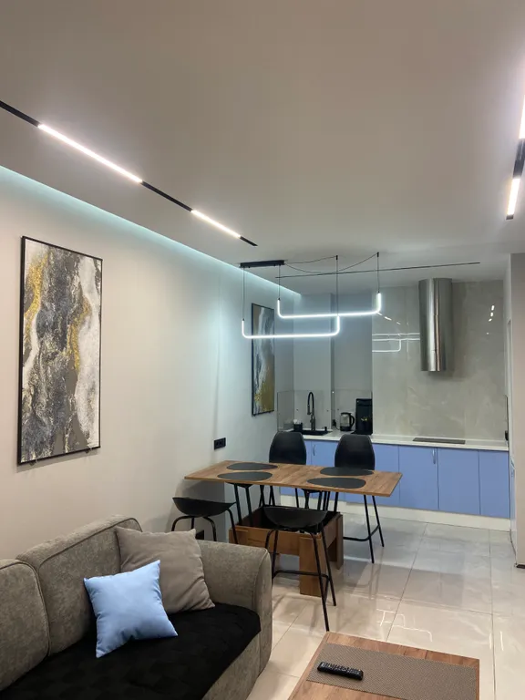 Квартира с дизайнерским ремонтом