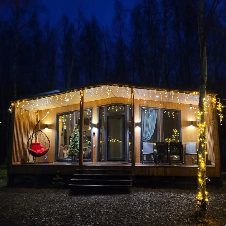 Коттедж Уютный домик с сауной и двумя спальнями — Кискелово