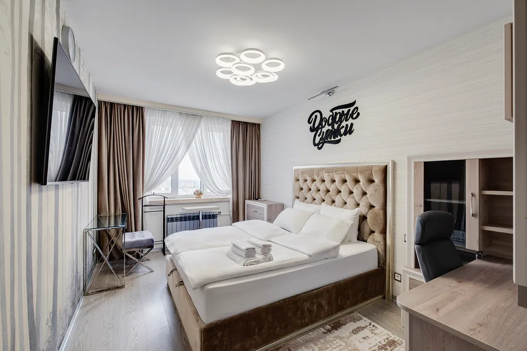 Функциональная квартира с видом на город — аренда посуточно в Подольск