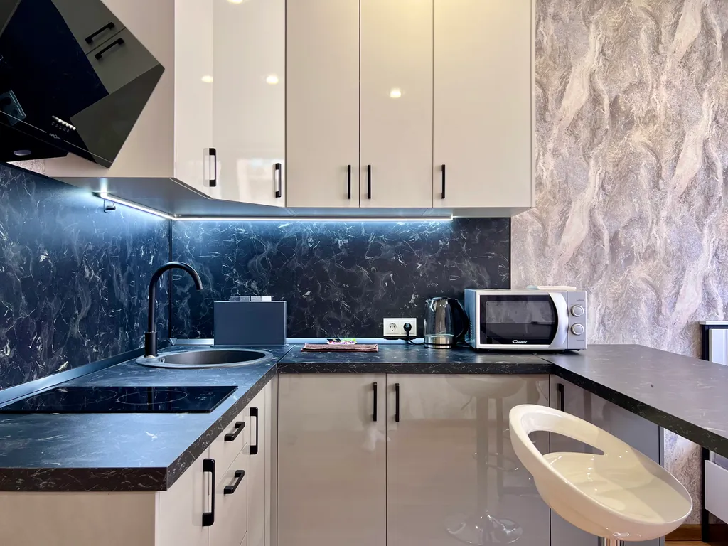 Квартира Квартира Стильная студия в ЖК Цветы — Краснодар