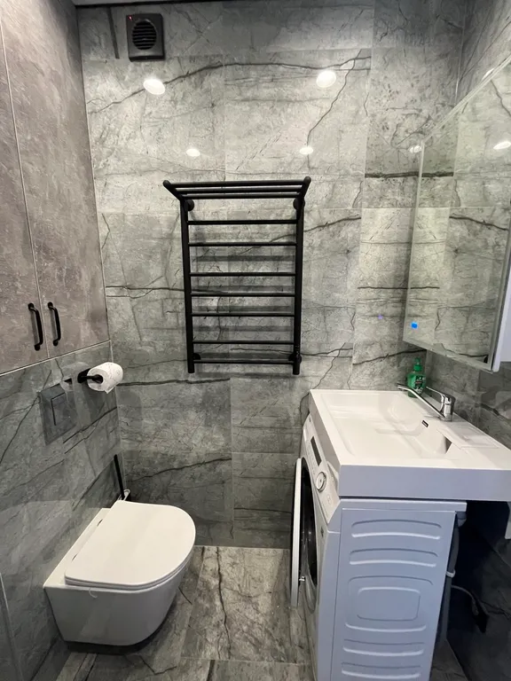 Квартира-студия с видом на горы возле море и лечебницы Мацеста