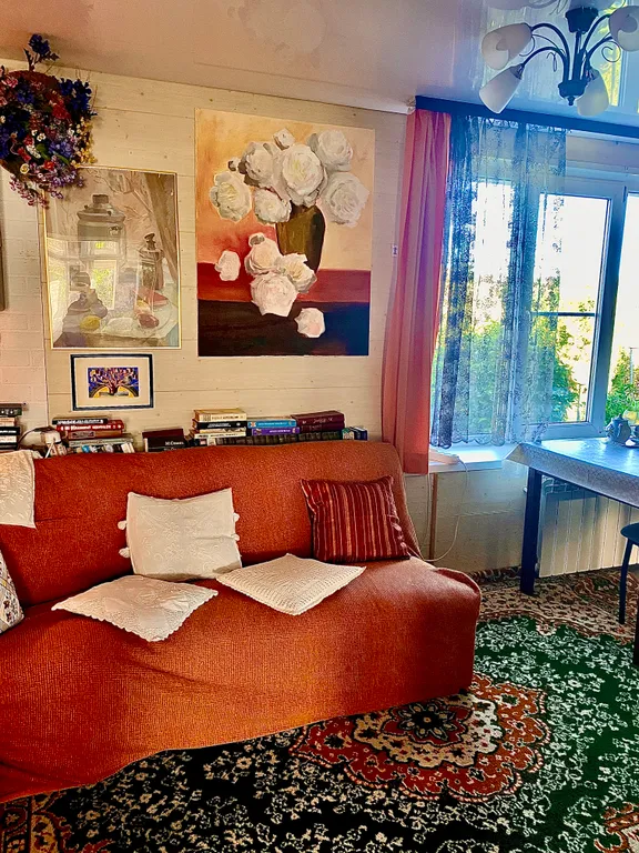 Уютный домик с видом на музей