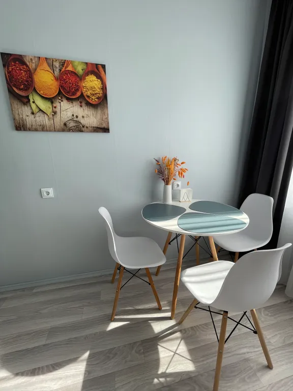 Оригинальная однокомнатная в районе аэропорта