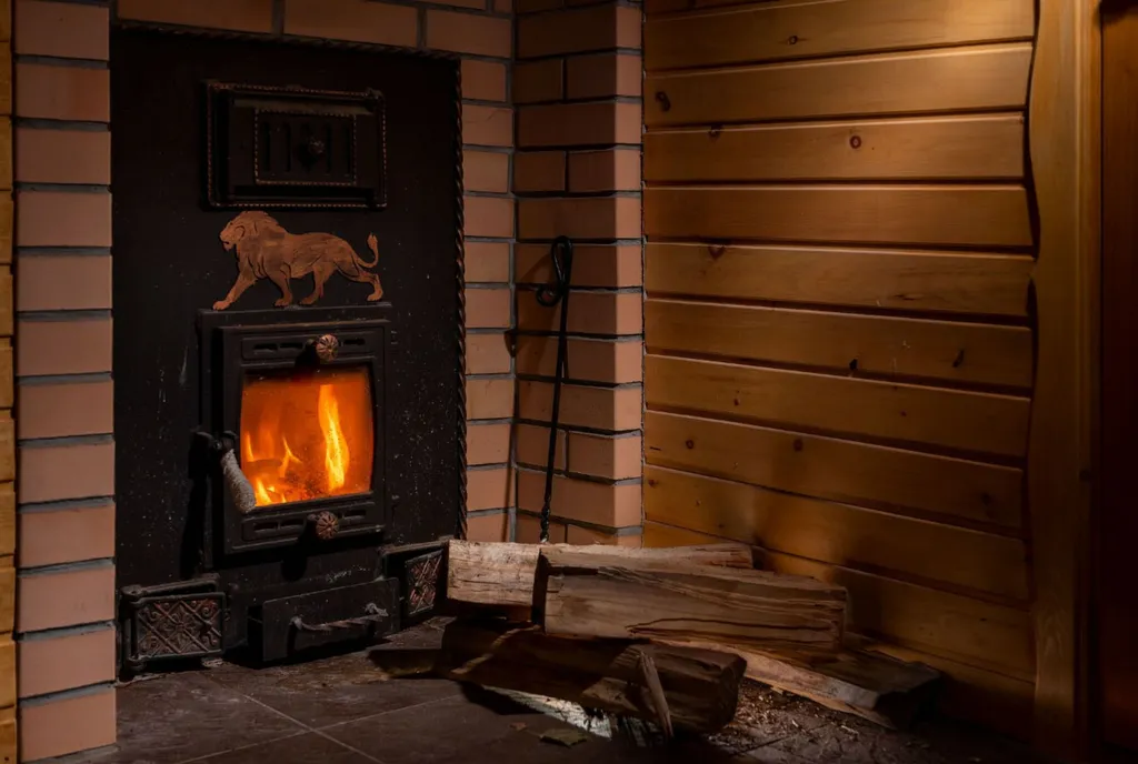 Бревенчатая изба с уникальной отделкой